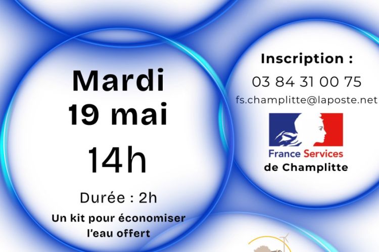 19 mai 2026 – Champlitte – Atelier éco-gestes Tupperwatt gratuits