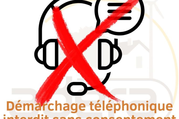 Consentement obligatoire pour le démarchage + obligation de faire référence au service France Rénov&rsquo;