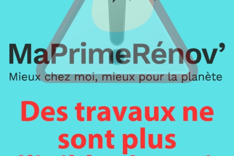 Suppression de nombreux travaux de MaPrimeRénov&rsquo; par geste